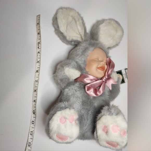 Vintage Geppedo Cuddle Kids "Bailey Bunny" Stuffed Animal Collectible - Picture 8 of 11